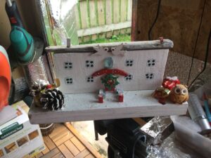 Getting ready for the festive season.